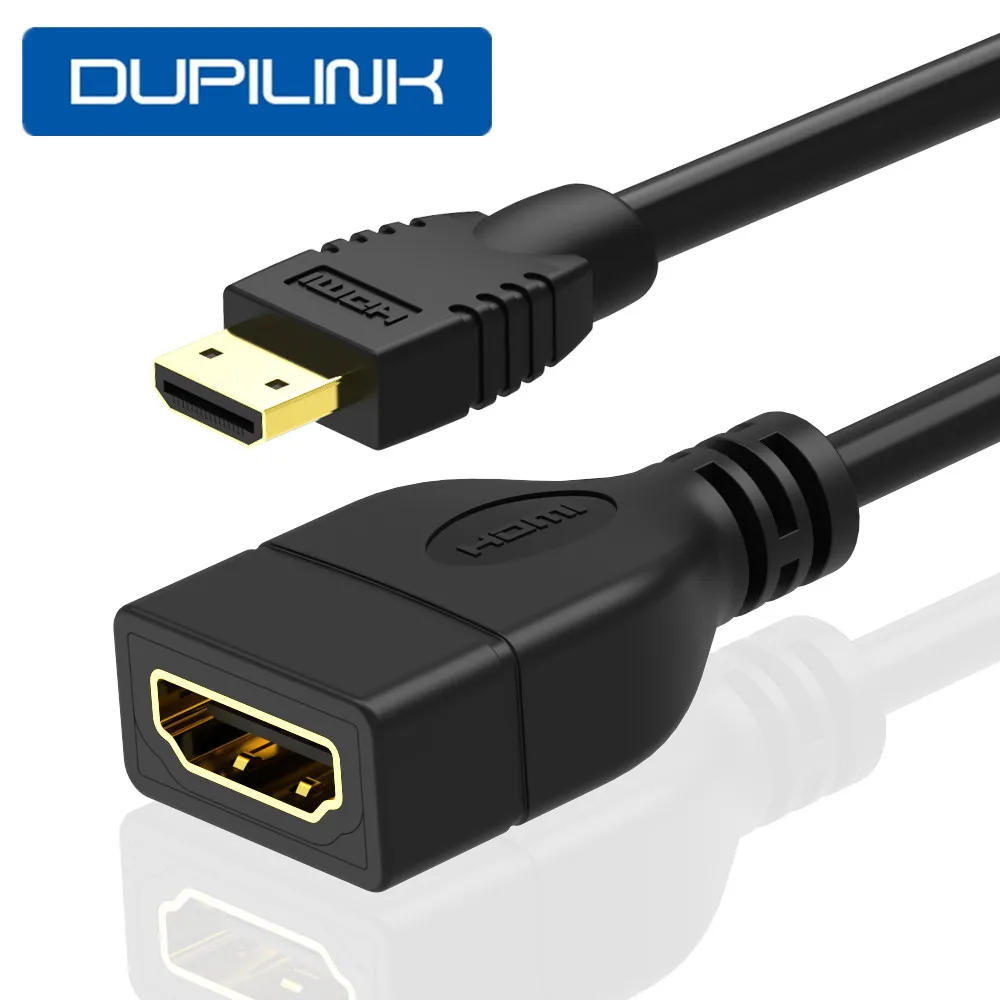 Мини HDMI адаптер Mini к гнездовой кабель позолоченный штекер гнезду удлинитель