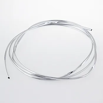 

6mm 3M Car Styling Chrome Mouldings Strip Bumper Decorative Strips Silver Adhesive Grille Impact Car Door Protection Trim