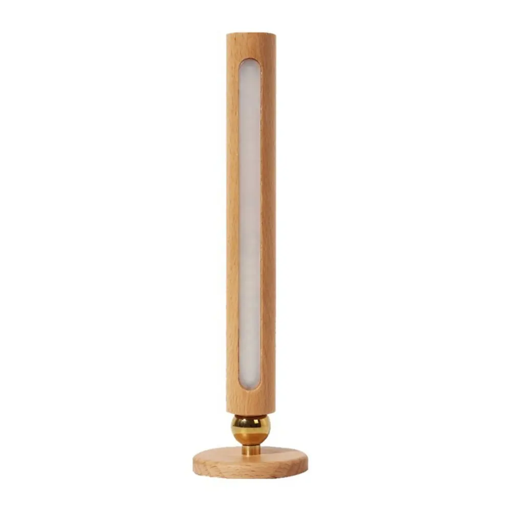 Wood Indoor Wall Light USB Charging 360° Rotatable Adjustable Brightness Touch Switch Sconce Corridor Wall Lights Night Lamp wall lights indoor