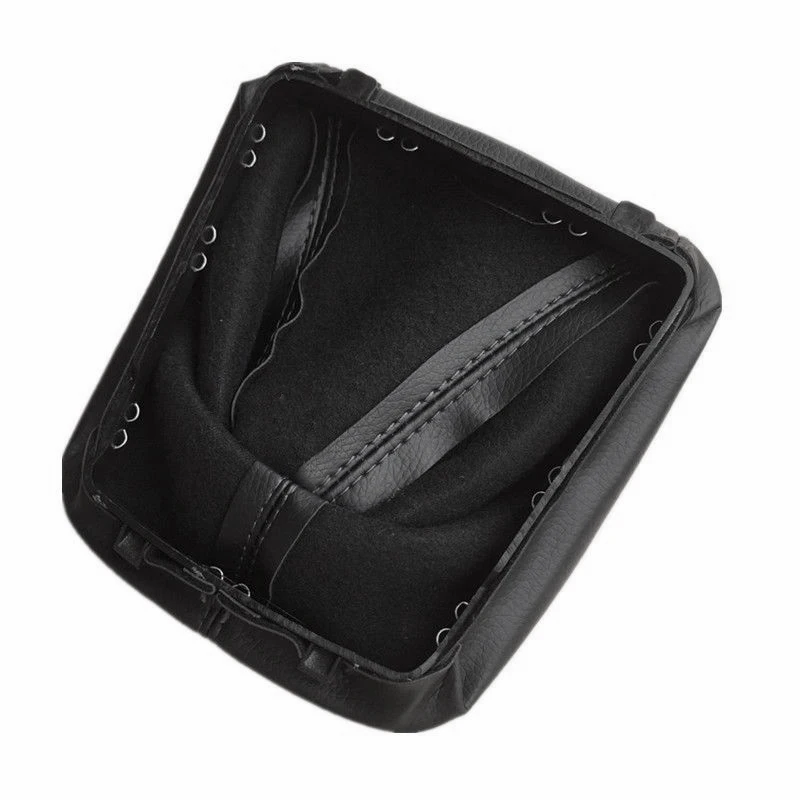 5 Speed Gear Shift Knob Lever Gaiter Boot Cover For Skoda Octavia 2 A5 2004-2010