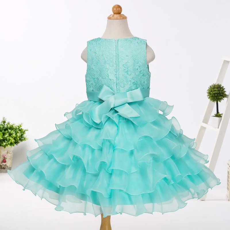 AliExpress детское платье принцессы с v-образным вырезом пышное свадебное платье Детская рубашка с бантом