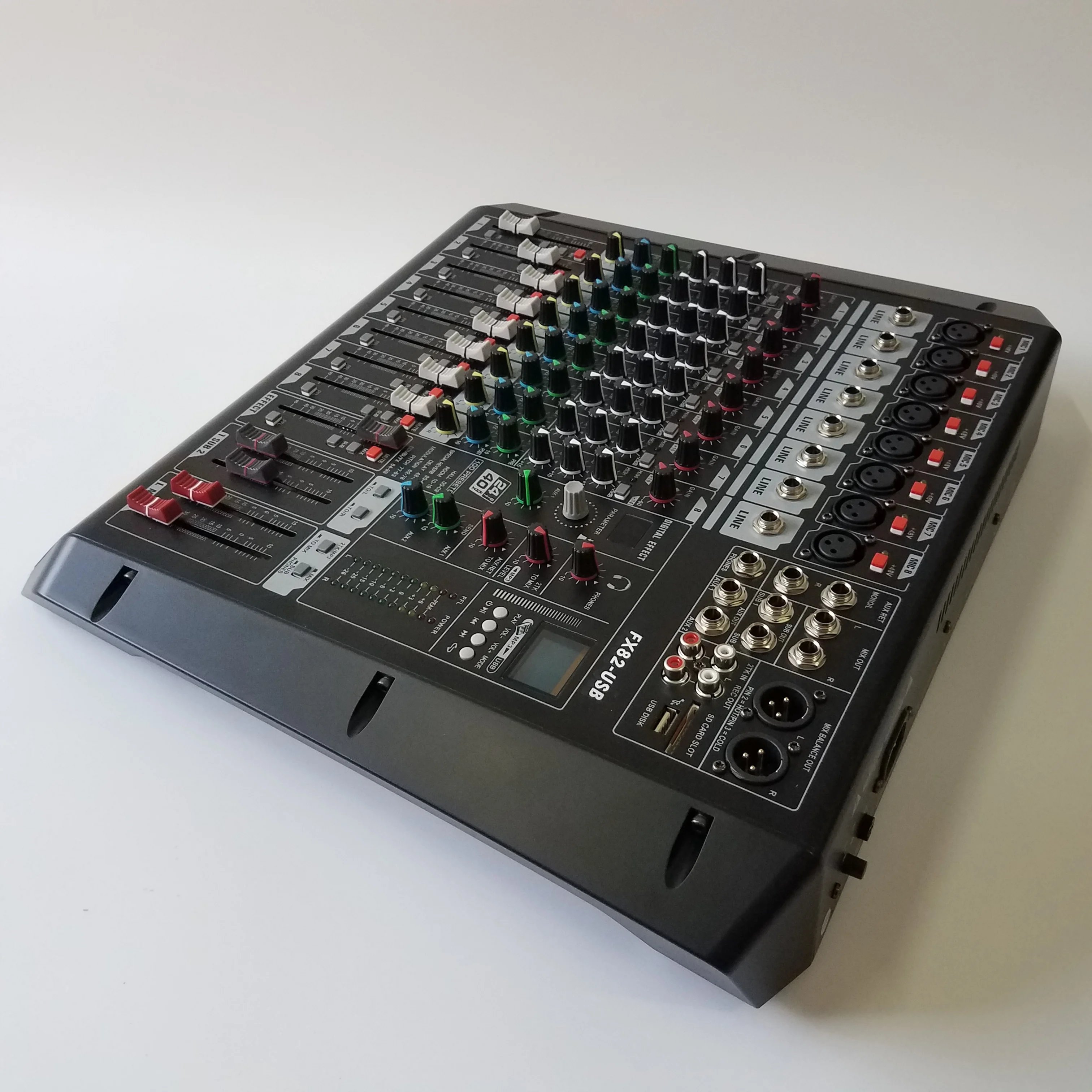 Betagear 8 Channel Mixer audio FX82USB rack mount