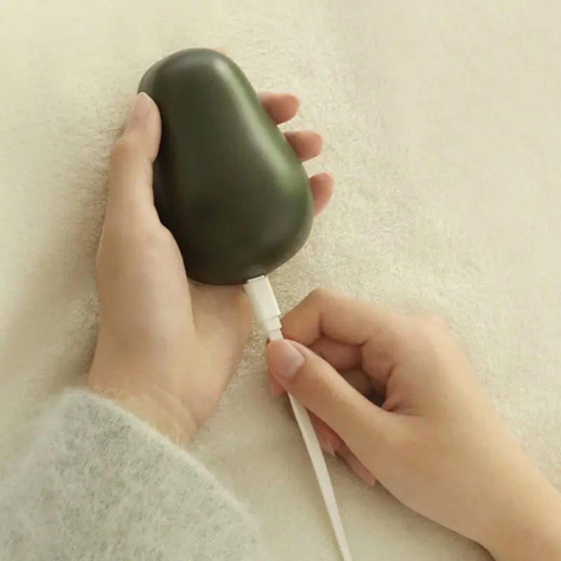 Грелка для рук, новинка, ручная грелка авокадо, USB, перезаряжаемая, портативная, быстрая зарядка, карманный грелка для рук, USB, мини, ручной нагреватель, Прямая поставка