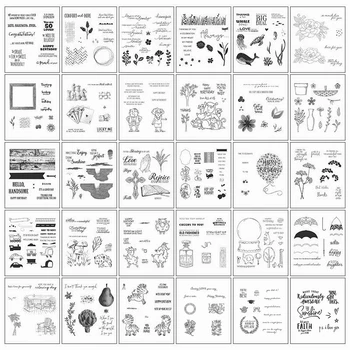 

2020 New Metal Cutting Dies and Scrapbooking For Paper Making Flowers Embossing Frame Stencil Card Clear Stamps Stampin Up Set