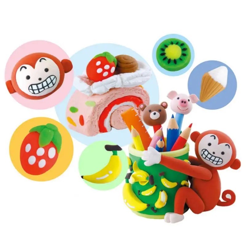  Ice Cream Machine Burger Clay Mold Skin Mud Handmade Nontoxic Dough Kids Toys new