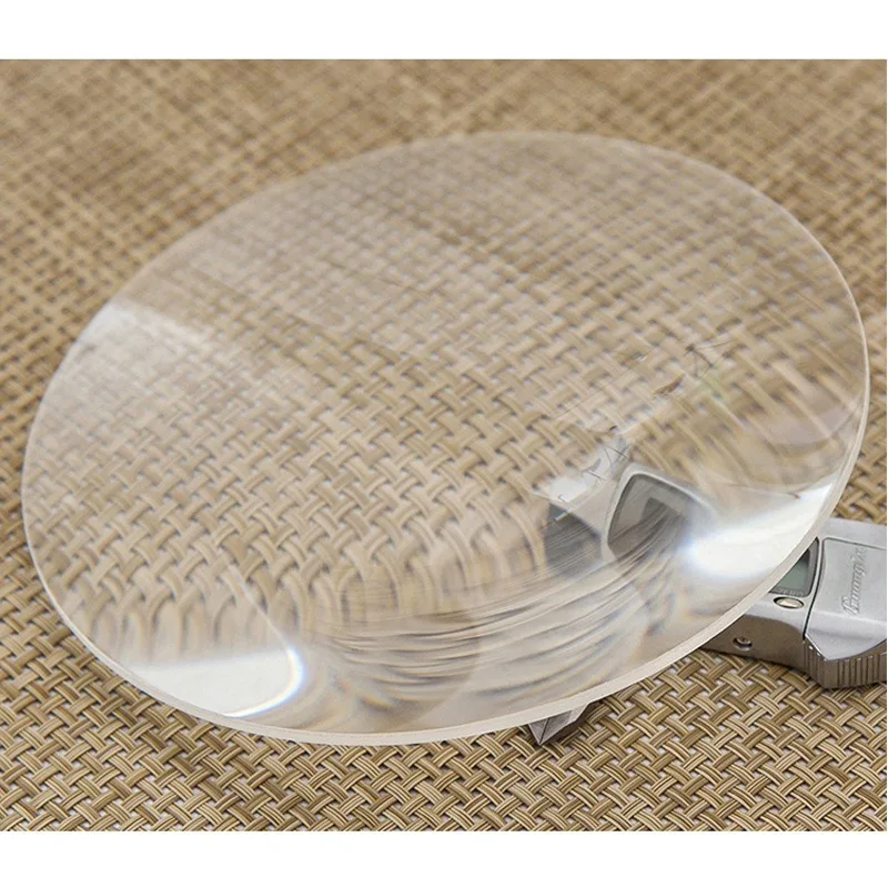 80mm Optical Lenticular Lens K9 White Glass Magnifying Lens Homemade Projector Physical Industry