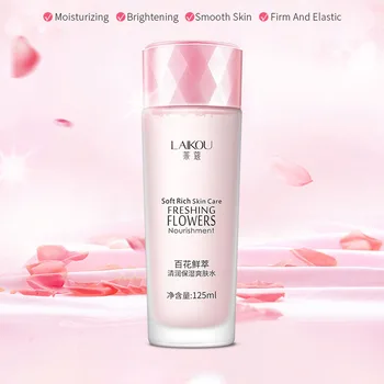 

LAIKOU 125ml Cherry Blossoms Essence Toner Shrinks Pore Anti-Aging Whitening Oil Control Moisturizing Facial Acne Treatment Skin