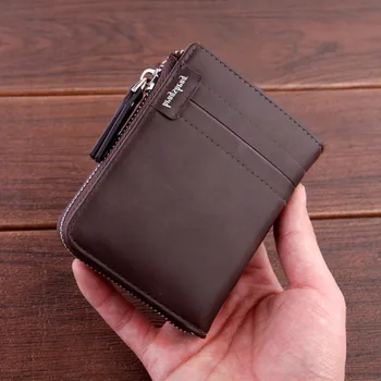 

Men Wallets Coin Purse Clutch Hasp Retro Short Wallet Package Multi-card Holder Men’s Wallet With Coin Holder Cartera Hombre