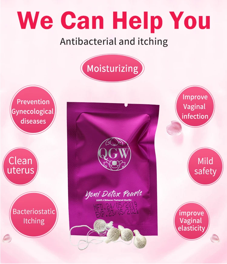 200 шт./лот QGW Beautiful life тампоны для чистки yoni detox pearl гигиенические товары|Товары