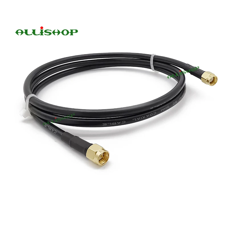 RP SMA штекер RF отрезок кабель RG58 коаксиальный радиочастотный беспроводной Wifi