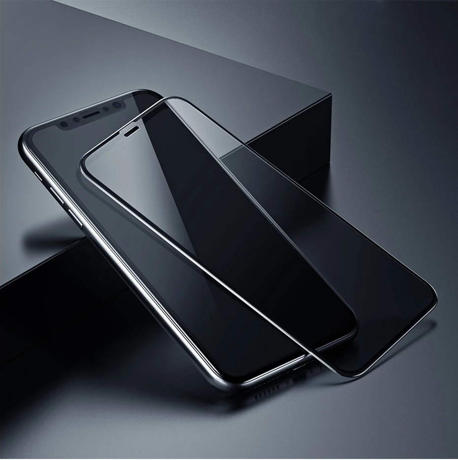 Baseus 0,23 мм ультра-тонкая анти-шпионская Защита экрана для iPhone 11 Pro MAX закаленное стекло полное покрытие пленка чехол для iPhone 11