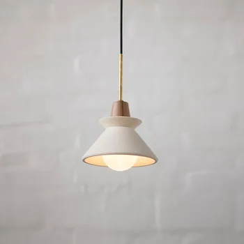 

Nordic Creative Bedside Resin Pendant Lamp Art Creative Designer Model Room Sofa Living Room Pendant Lamps