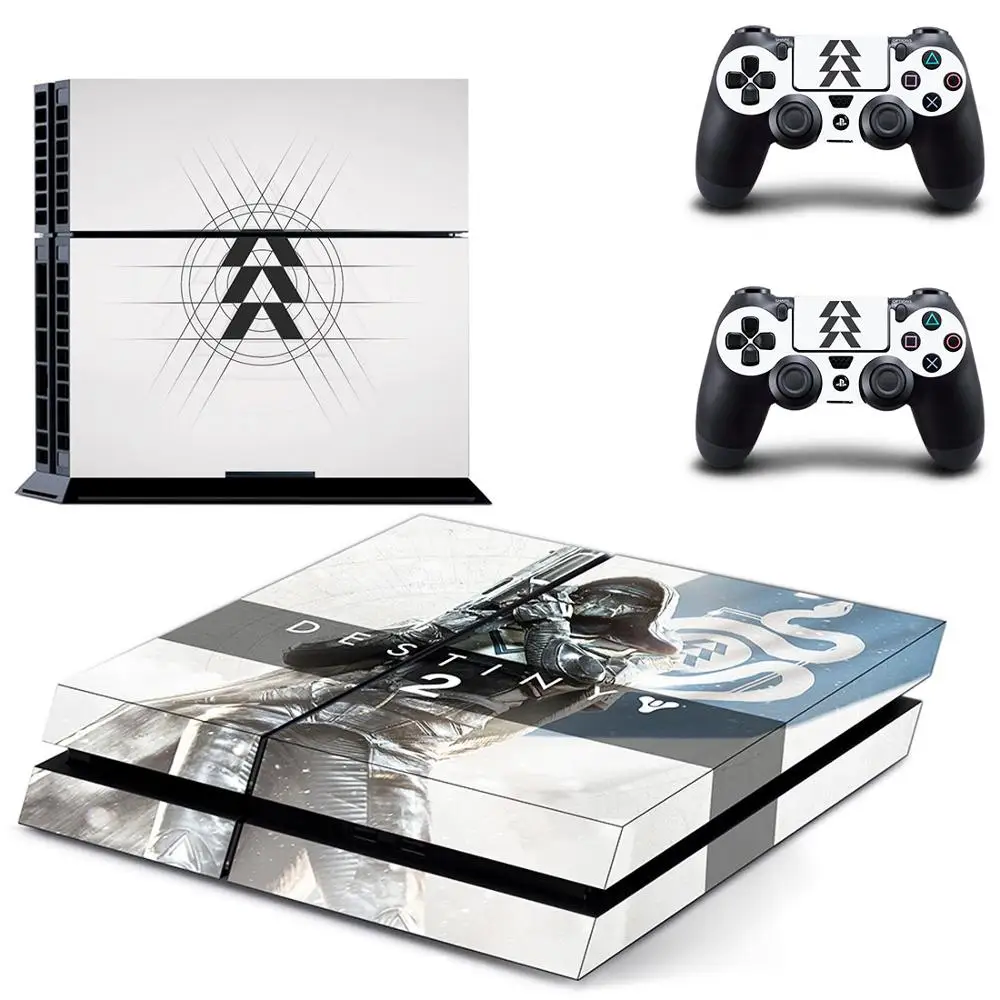 Destiny 2 PS4 Стикеры s Play station 4 кожи Стикеры Наклейки Обложка для Игровые приставки 4 PS4 консоли и контроллера - Цвет: GYTM1235