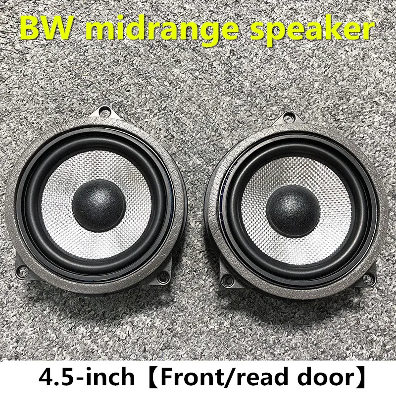 4 5 дюймов двери Среднечастотный динамик для BMW F20 F25 F30 F32 G30 G01 F48 3 X1 серии громкий
