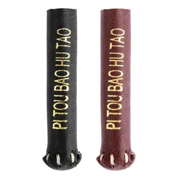 

Leather Snooker Cue Tip Cover Protector Sleeve for Stick Snooker Billiard