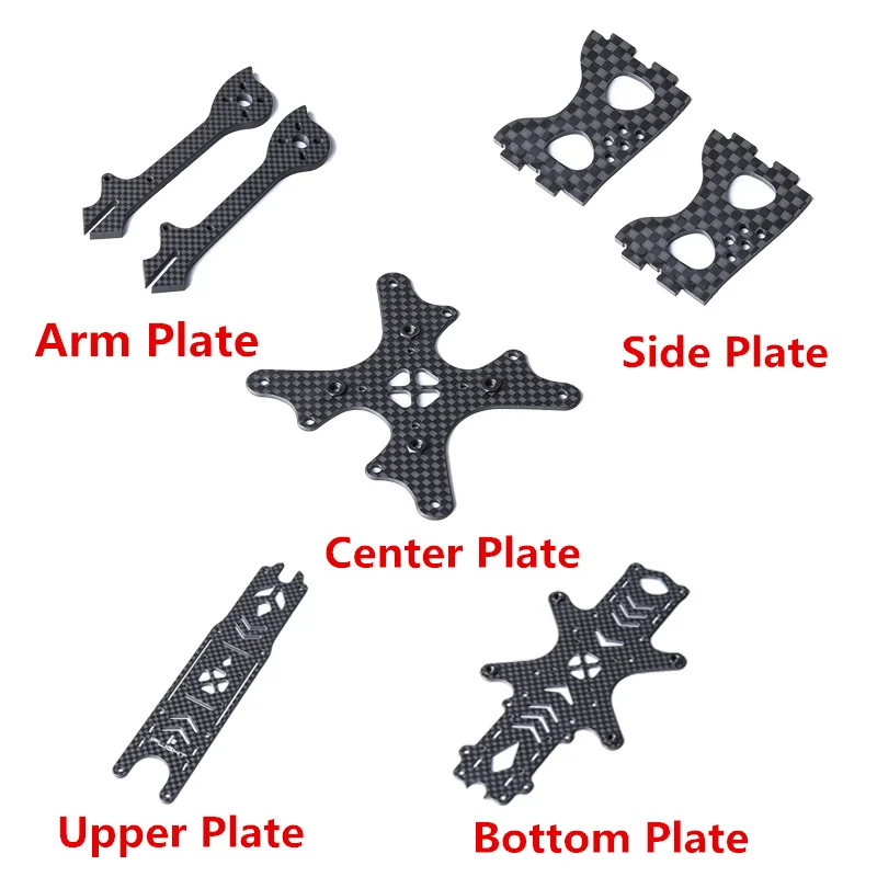

iFlight Cidora SL5 215mm Frame Kit 2mm/5mm Bottom/Upper/Center/Side/Arm Plate For RC Drone FPV Racing Parts Accessories