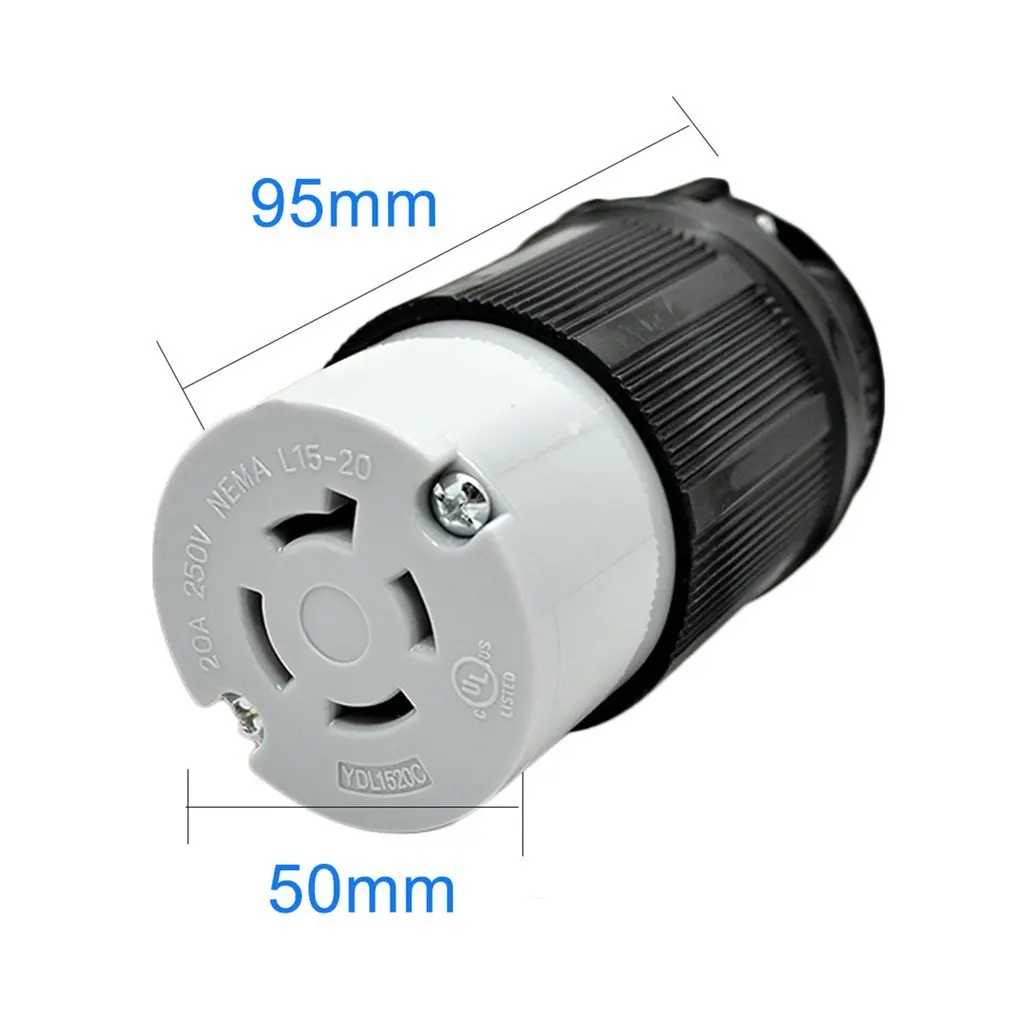 NEMA разъем генератора+ розетка L15-20 L15-30 4 зубец запирающий разъем 20A или 30A 125 в 250 в Штекерный и гнездовой концы соединителя