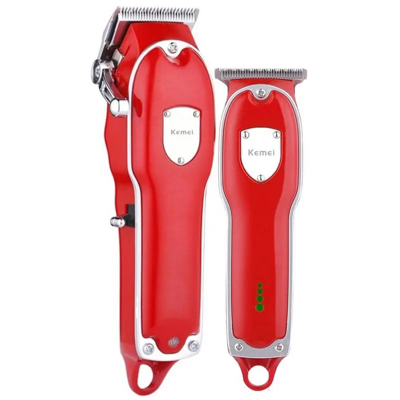 Hair Trimmer Hair Clipper Kemei Combo pro electric hair trimmer for men barber hair clipper beard rechargeable cutting tool machine cordless