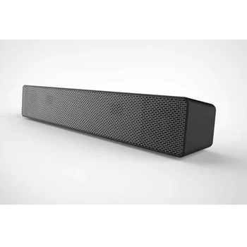 

new 2.0ch mini soundbar speaker hot sale on amazon wireless desk sound bar portable bluetooth bar speaker