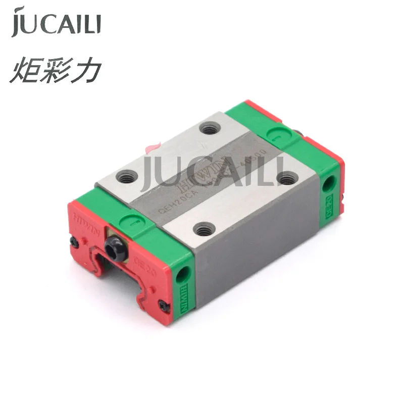 Jucaili 1 шт. HIWIN Линейная направляющая ползунок блок QEH15CA QEH20CA QEH25CA для Allwin Xuli Mimaki широкоформатный принтер