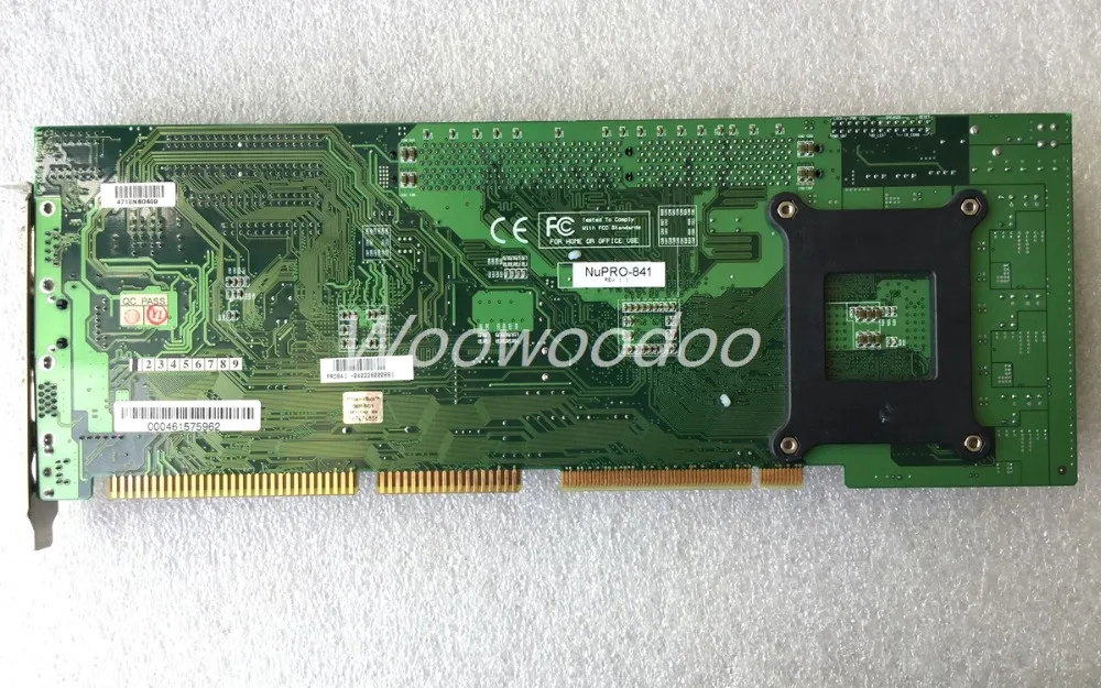 NuPRO-841 REV: 1,1 P4 полноразмерная Промышленная материнская плата cpu SBC