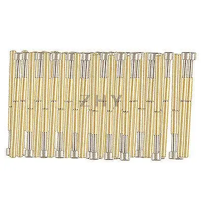 

100 Pcs P11-A 1.4mm Dia Concave Tip Spring Test Probe Pin