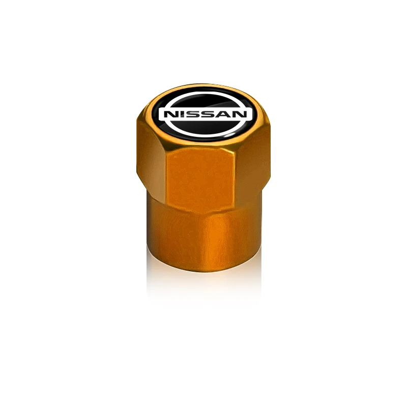 4pcs New Metal Wheel Tire Valve Caps Wheel Caps for Nissan Qashqai X J10 J11 Trail Tiida Teana Skyline Juke X-trail t32 Almera