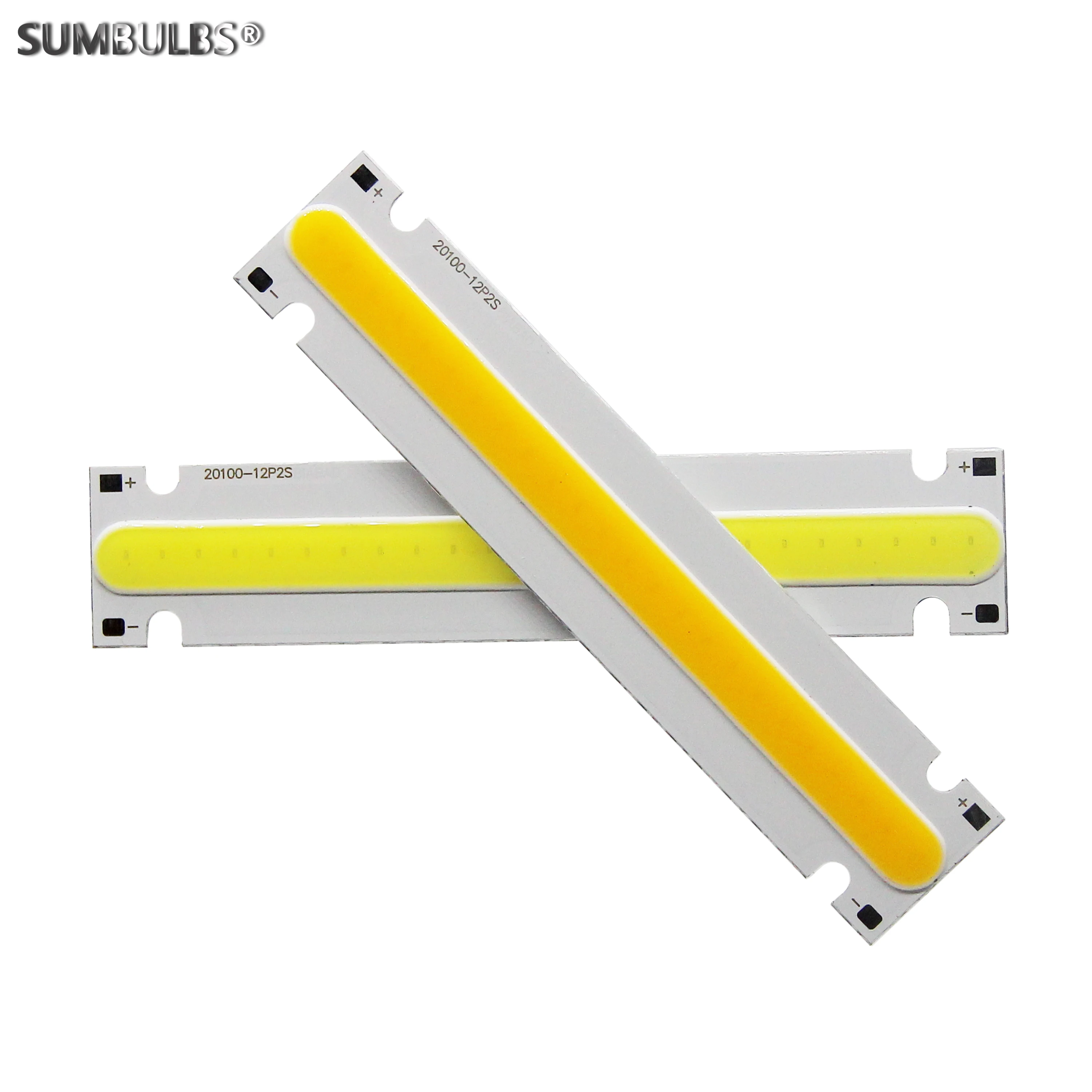 LED Module DC 6V 600LM COB 10x2cm 3000K 6500K for DIY Lamp