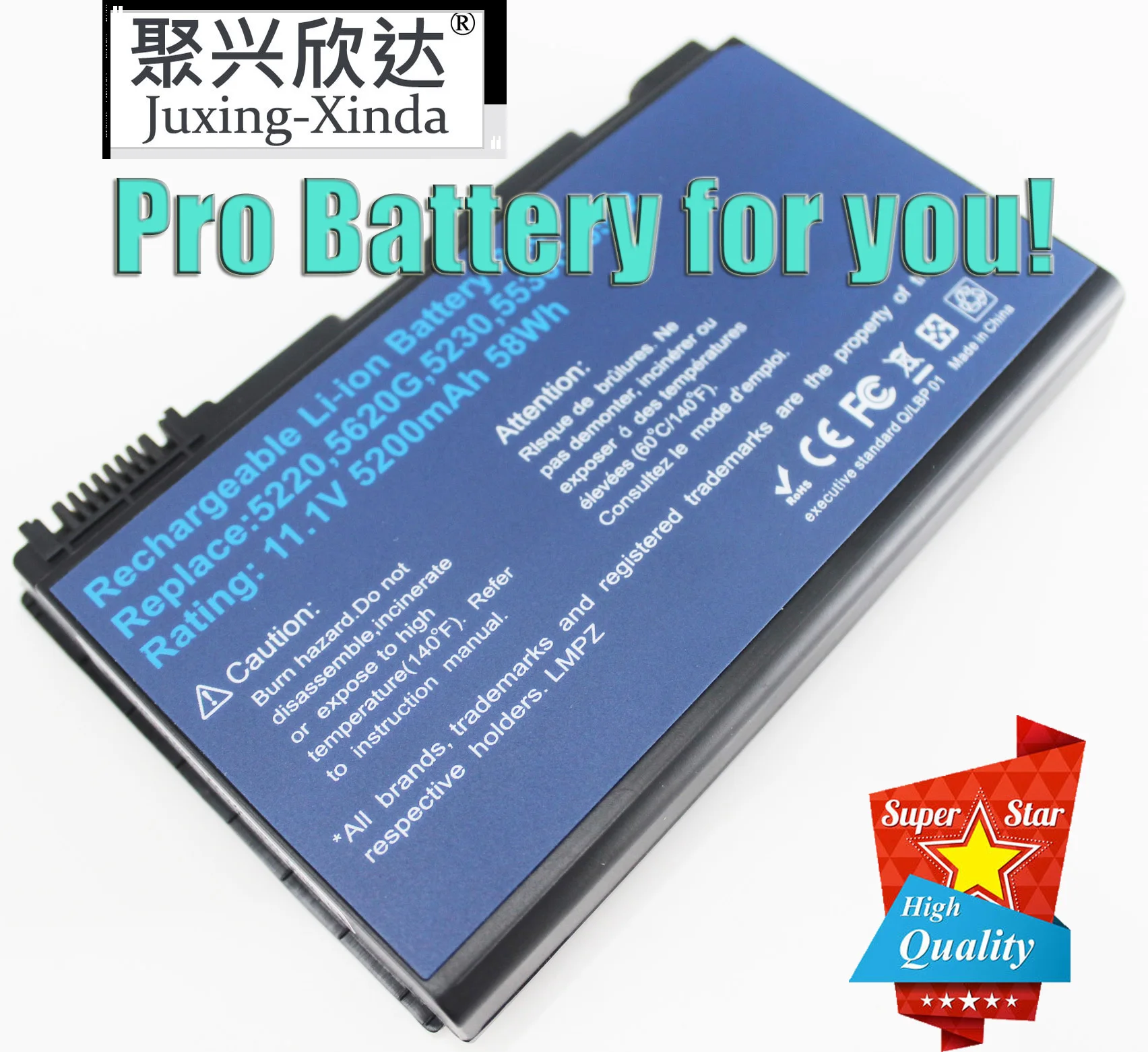 Аккумулятор для ноутбука Acer Extensa 5210 5220 5230 5230E 5420 ГБ 5430 5610 ГБ|Аккумуляторы