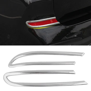 

CarManGo Car Accessories Rear Fog Light Lamp Chrome Cover Frame Sticker Trim Exterior Decoration for BMW X3 G01 X4 G02 2018-2020