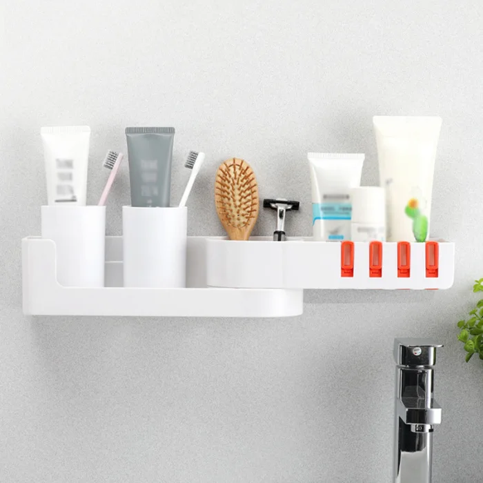 Полка для душа, полка для ванной, держатель для хранения, органайзер, вращающийся для ванной комнаты, угловые инструменты и аксессуары@ ME88