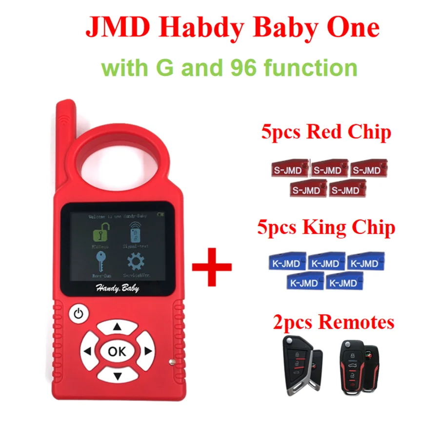 Original JMD Handy Baby CBAY Auto key programmer with Super Chip Red King for Ebaby E-baby remote generate DF | Автомобили и