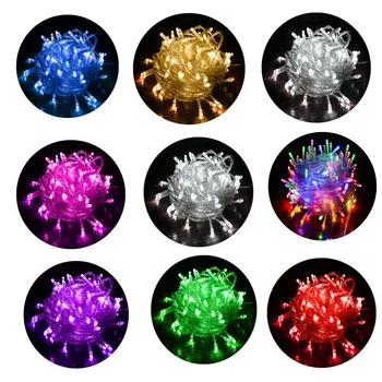 

100M 50M 20M 10M String Garland Christmas Tree Fairy Light Christmas Decoration for Home Party Outdoor Holiday Decoration Kerst