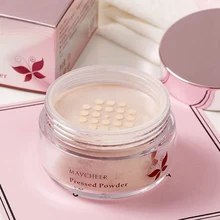 Матовая рассыпчатая пудра стойкий контроль жирности дефекты покрытия осветление тона кожи макияж установка пудры макияж лица Maquiagem