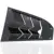 ChuangQian Black ABS Quarter Side Window Жалюзи Оконный Козырек Солнцезащитный Козырек Крышка Вентиляционное Отверстие для Nissan 350Z 2003 2004 2005 2006 2007 2008