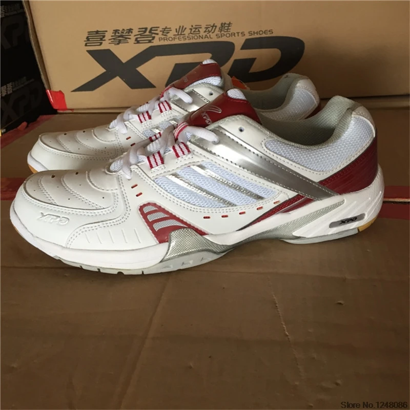 Мужская обувь для настольного тенниса с дышащей сеткой, спортивные кроссовки, устойчивая тренировочная обувь для пинг-понга, D0529