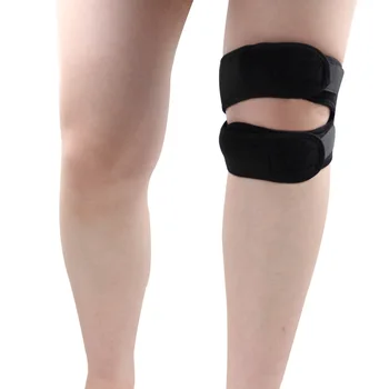 

1PCS Adjustable Sports Leg Knee Support Brace Wrap Protector Leg Compression Safety Pad football soccer Patella Guard Knee Pad