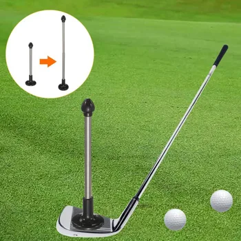 

Magnetic Club Alignment Stick Correct Golf Swing Aim Lie Angle Tool Golfer Learner Beginner Club Teaching Gear Equipment