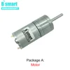 Bringsmart 25GA370 DC 12 Volt Motors 5W 24V Micro Gear Motor 25mm Shaft Adjustable Speed Reversible Small Electric Machine DIY ► Photo 2/6