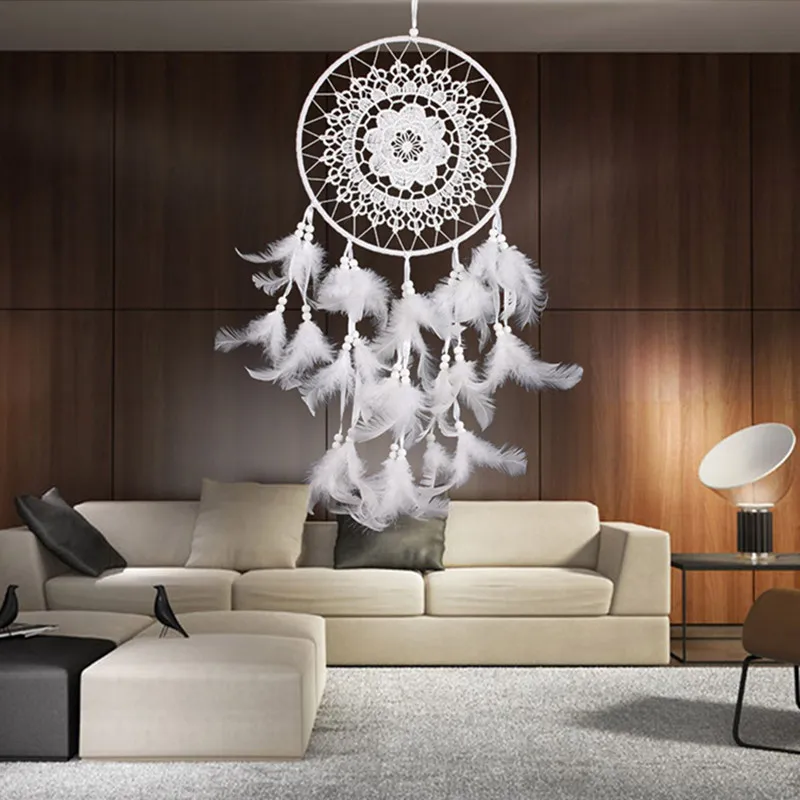 Big Large Indian Style Hanging Dream Catchers Christmas Home Decor Ornaments DIY Handmade Dreamcatchers New Year Decorations