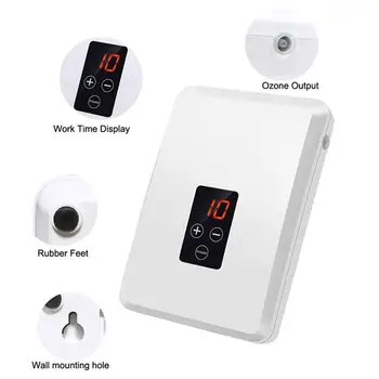 

400mg Air Disinfection Machine Sterilizer Household Ozone Generator Fish Tank Disinfection Device Sterilizer With US/EU Plug