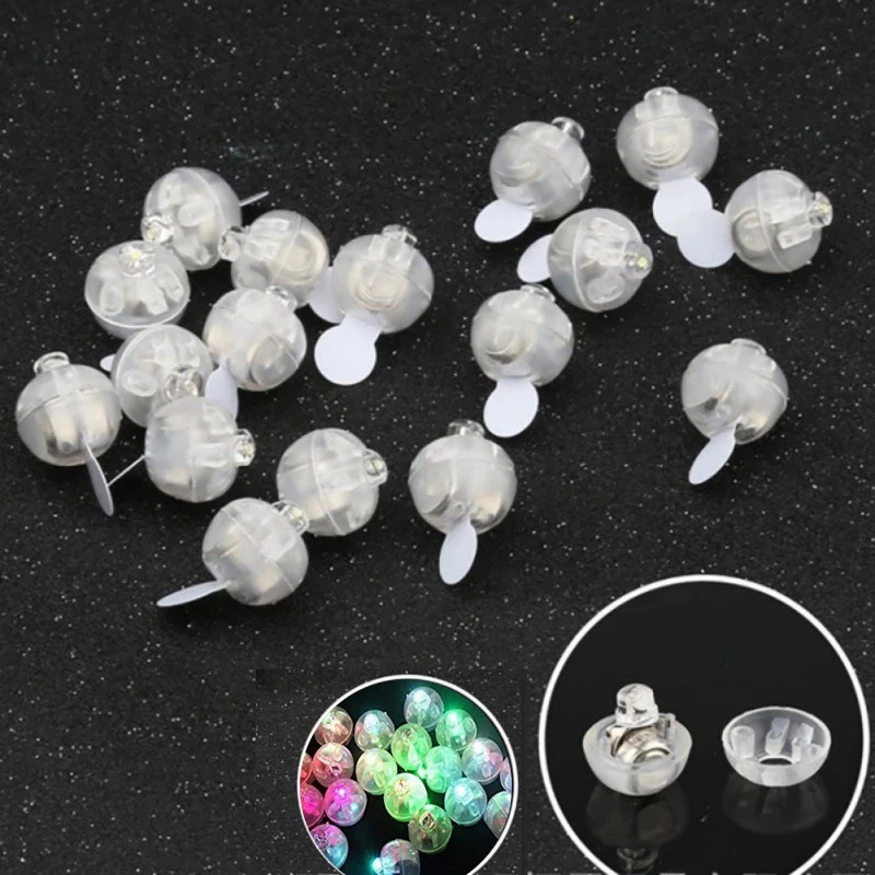 Mini Balloon Light Bulbs 10PCS for Party Wedding Holiday Decoration