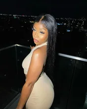 Nabeauty-Peluca de cabello humano con encaje frontal en T para mujeres negras, postizo de encaje transparente con reflejos marrón, nudos blanqueados, Remy