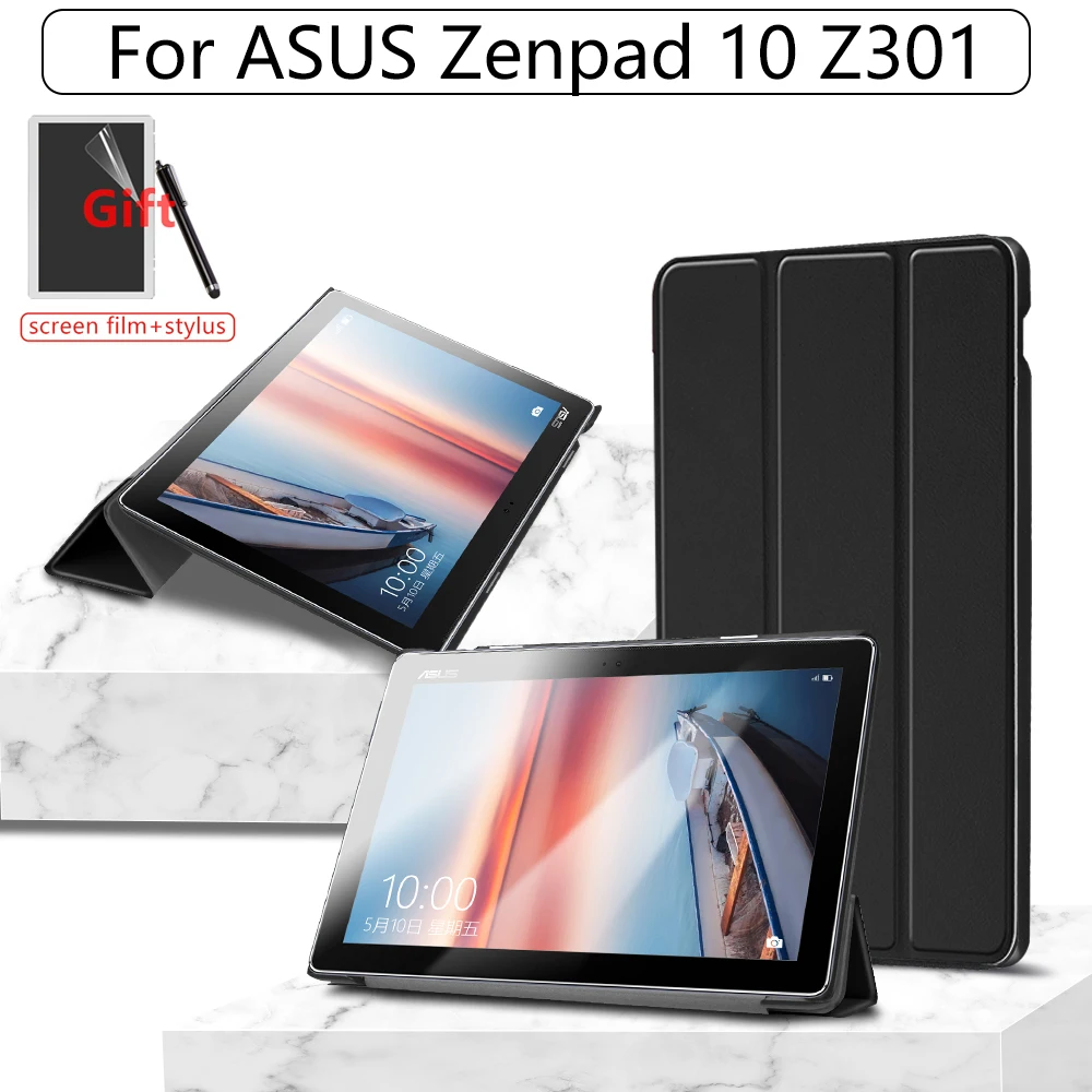 Магнитный чехол для ASUS Zenpad 10 Z301MLF Z301ML Z301 1 &quotпланшет (2017 новый выпуск) Ультратонкий