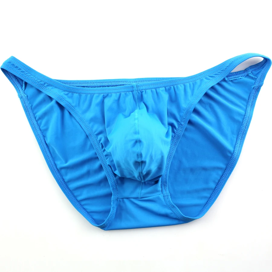 Men Underwear U convex Bag Hip Sexy Solid Color Bikini Briefs Comfortable Breathable Quality HT027