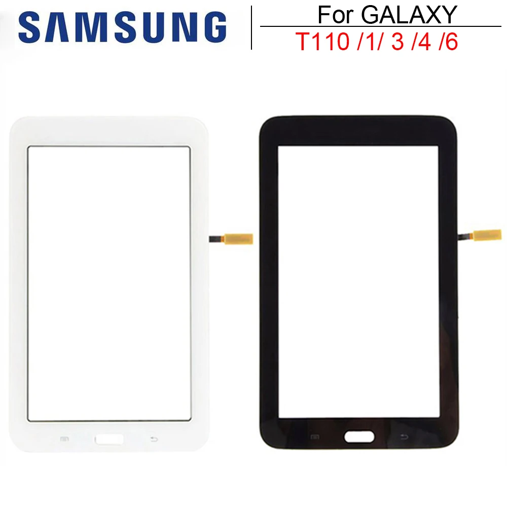 Nuevo para Samsung Galaxy Tab 3 SM-T110 SM-T111 SM-T113 SM-T116 SM-T114 panel de pantalla táctil T110 T111 T113 T116 T114