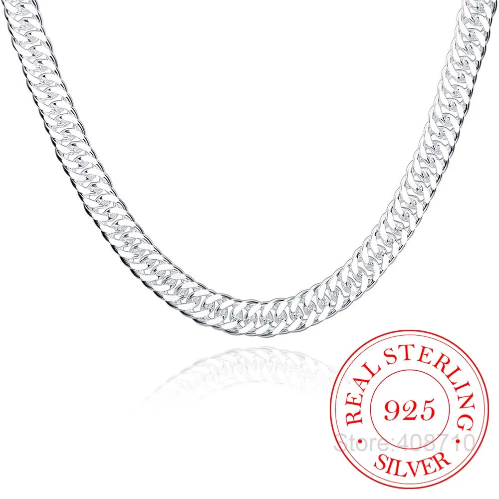 Jual Pure 925 Silver Necklaces For Men 