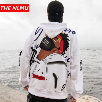 

Harajuku Hoodie Sweatshirt Men Hip Hop Creative Print Pullover Hoodies Streetwear Casual Fashion Clothing Male Autumn 2019 WG586
