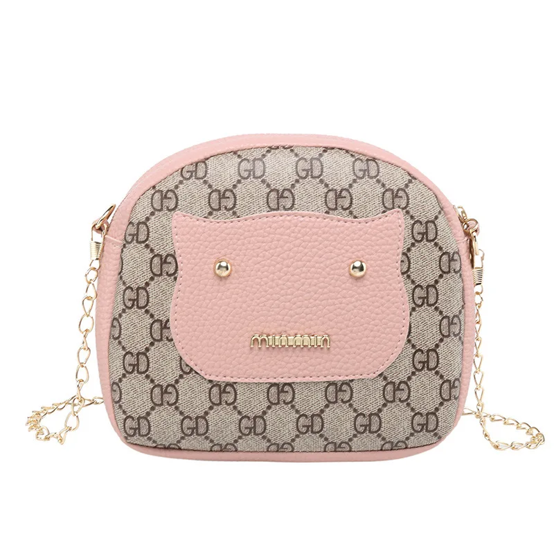 

Sheng chuang Summergate Shoulder Cross-body Cat Retro Embossed Leather Chain Women's Change Bag Gift