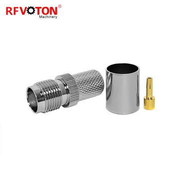 

Free shipping 20pieces RF Coaxial Connector TNC female Jack for LMR400 RG213 RG214 RG8 7D-FB H1000 8D-FB